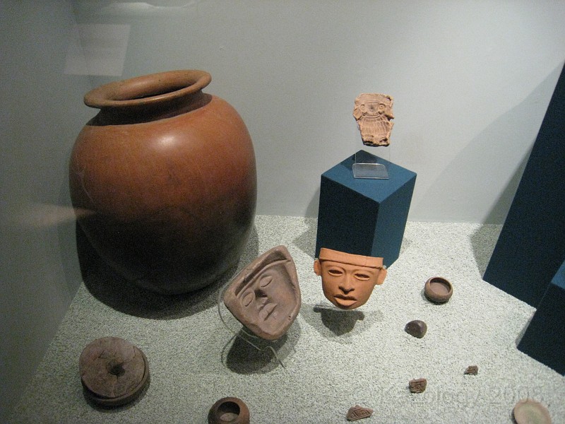 Mexico Pyramids - Mexico City 2009 1065.jpg - A trip to the Teotihuacan area of Mexico to visit the pyramids. A vast complex and a great climb to the top. This was followed by lunch in a cave, then a visit to the historical center of Mexico City. March 2009.